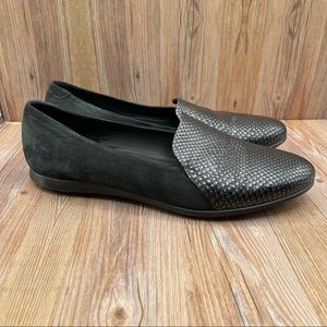 Ecco Suede Leather Women's EU 40 Round Toes Flats